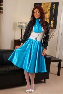 India Reynolds at Only Silk And Satin