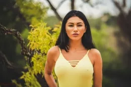 Hannah Pierce at Hayley's Secrets | All Yellow