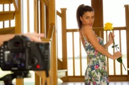 Rae at Hayley's Secrets | Rae Yellow Rose Bts