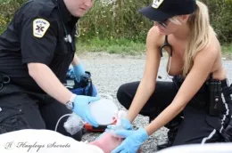 Hayley Marie Coppin at Hayley's Secrets | What would i do if i wasn't a model?? i often get asked this question and although paramedic has never been an answer, i think i might now have to consider it.