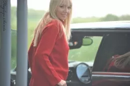 Hayley Marie Coppin at Hayley's Secrets | Here's some cute pics of me getting changed outside. i was gtting ready for a set coming soon