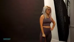 Lu Elissa at Skin Tight Glamour | Rubber Band BTS