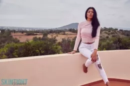 Hannah Pierce at Skin Tight Glamour | View From The Top