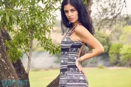 Aemelia Fox at Skin Tight Glamour | Aztec