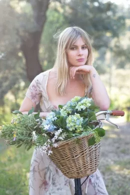 Pippa Doll at Girlfolio | Spring Flowers