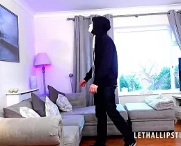 I Beg Of You at Lethal Lipstick | She was home alone when the intruder entered. He was all he could have dreamed of and now he had his time with her, all on his own, to enjoy her