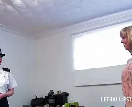 Miss Chamberlian at Lethal Lipstick | Scarlet Lovatt was on the Witness protection Plan and in a few hours time she would be in court giving damning evidence against the mob. She had been kept in a safe house and advised to stay in disguise. When the WPC turned up to take her to court, Scarlet wondered why she was so early...