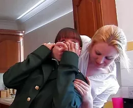 Cindy Escape at Lethal Lipstick | Officer Cindy Read was the victim of some sort of plan, she's not sure what but she wakes to find herself stripped and bound. She can hear the villains outside the door..perhaps they underestimated her...