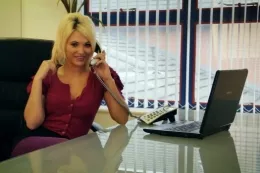 Emma Lou at More Than Nylons | Office Break