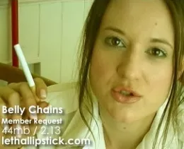 Belly Chains at Lethal Lipstick | Her name is Sarah Hancock, she's a deputy marshall and she uses Belly chains.