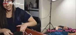 Sophie at UK Tickling | Sophie  and Nina