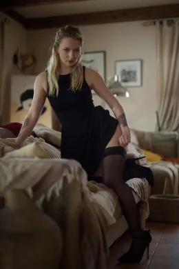 Natasha Oliver at Breath Takers | Natasha dons business attire so she can work from home – but quickly looses interest in work and decides to be a lot less formal!