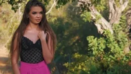 Tara King at Hayley's Secrets | A Splash Of Pink BTS