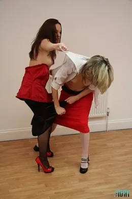 Brunette Vs Blonde at Femme Fight | Carmen B and Melanie Walsh meet again in a revenge catfight bitch battle. Which one will this time? Their other fights were close but I think this one is even closer!