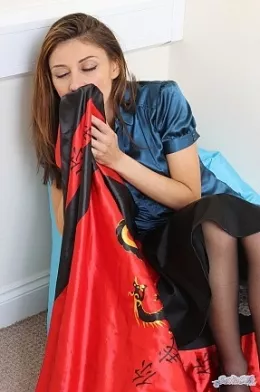 Chloe at Satin Silk Fun | 61 images