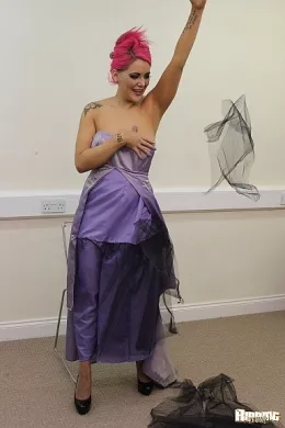 Elle P at Ripping 4 Fun | It's been a while since we've had Elle P here on Ripping4fun and wow, has she been missed. She is such a gorgeous young woman and she really has a great skill at slowly destroying her clothing, especially for us