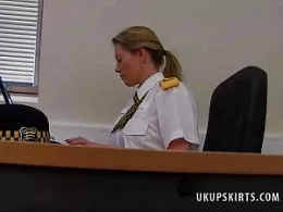 Holly Kiss at UK Upskirts | 2 clips