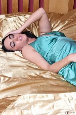 Chloe Lovette at Sexy Satin Silk Fun | 71 images