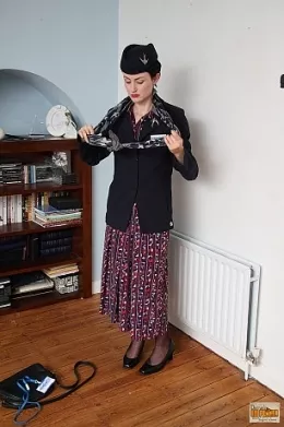 Ticket Out at Damsels in Peril | Ruby Love needs to get out of the country quickly. She's in a spot of bother with the law and she desperately needs way out fast. Just as well she knows a senior Air Hostess lives a couple of streets away and as Ruby has worked in the airline industry before, she's sure that with the Air Hostess's uniform and id, she will have her ticket out!