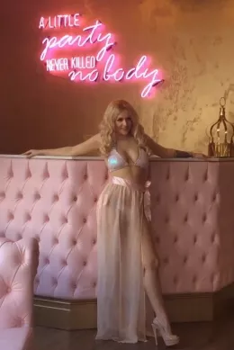 Lycia Sharyl at Lycia Sharyl | Behind the Scenes footage of my Bikini Bar shoot. I loved the elegance of this set and the background. It was a little tricky getting up onto the bar but once I was in place it was OK.