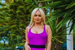 Sara Louise at Skin Tight Glamour | Perfect In Purple