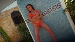 Sophia S at Hayley's Secrets | Pristine BTS