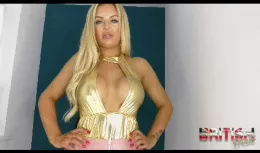 Lucie Jones at British Bratz | My tits make you ultra weak, round, captivating and completely overpowering. As much as you try to pry your eyes from my cleavage it draws you back in over and over again. My big boobs make you dumb, stupid and so damn submissive. You know that when I tease you with my perfect breasts you are at my mercy, your mine and I can do anything I want with you. It's dangerous grounds and your dick throbs with excitement you have to do what you do best and follow your dick. Stroking to my cleavage just feels too good not to. Fall into my trap, lose yourself to submission, bury your face between my tits and forget about everything else.   You're a dumb stroking robot for my tits. This is your happy place isn't it. Don't ever stop being dumb for me addict.