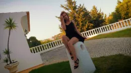 Sophia S at Hayley's Secrets | Golden Girl BTS