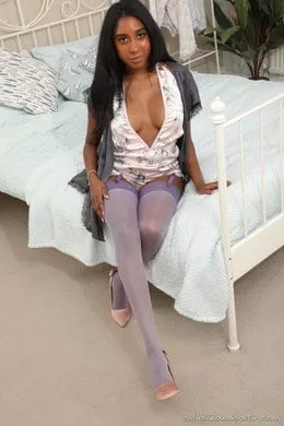 Amber Hill at Only Silk And Satin