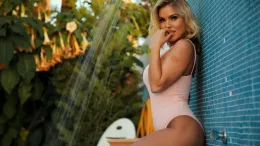 Electra Morgan at Hayley's Secrets | A Little Wet