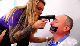 Pathetic Little Man at Lethal Lipstick | The brunette had a job to do and she had a plan as to how she was going to achieve it. The only thing she couldn't believe was how easy it all was