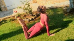 Seline P at Skin Tight Glamour | Sunshine Workout