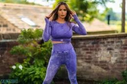 Laura Hollyman at Skin Tight Glamour | Purple Haze