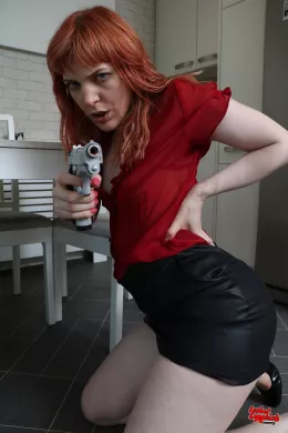 Kitty Quinzell at Lethal Lipstick | Kitty Quinzell looking lethal