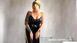 Charley Atwell at Satin Silk Fun