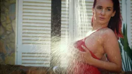 Georgie Darby at Hayley's Secrets | Red Hot BTS