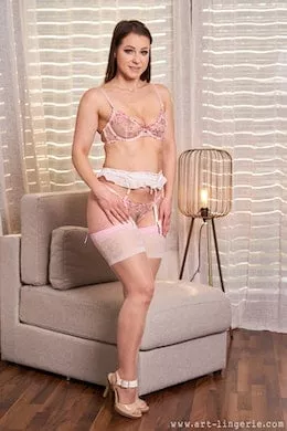 Kristina U at Art Lingerie