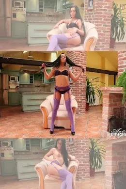 Ana Rose at Art Lingerie