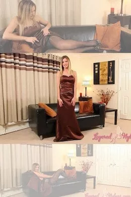 Elle Richie at Layered Nylons