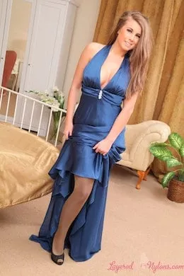 Sarah James at Layered Nylons