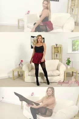 Daisy Watts at Layered Nylons