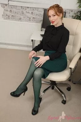 Alexandra at Layered Nylons