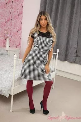 Alexa at Layered Nylons