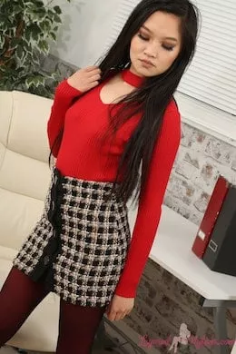 Louisa Lu at Layered Nylons