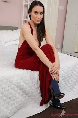 Hattie Grace at Layered Nylons