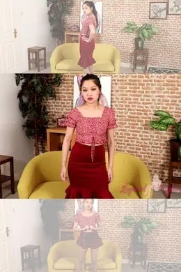 Louisa Lu at Layered Nylons