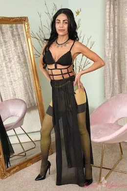 Selena at Layered Nylons