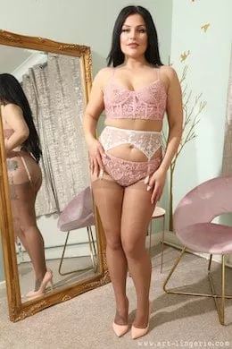 Amber Belle at Art Lingerie