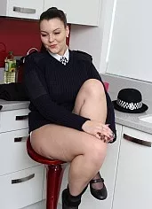 Cherry Blush at Hot Panty Fun | 'Ello 'Ello 'Ello, What have we here then? Gorgeous WPC Cherry Blush is tempted to give us all a little panty tease and as she's the long arm of the law, who are we to disagree, if fact we welcome it!