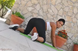 Cara De La Hoyde at Hayley's Secrets | Hot Yoga